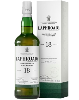 Laphroaig 18 year old Islay Single Malt Whisky 48%